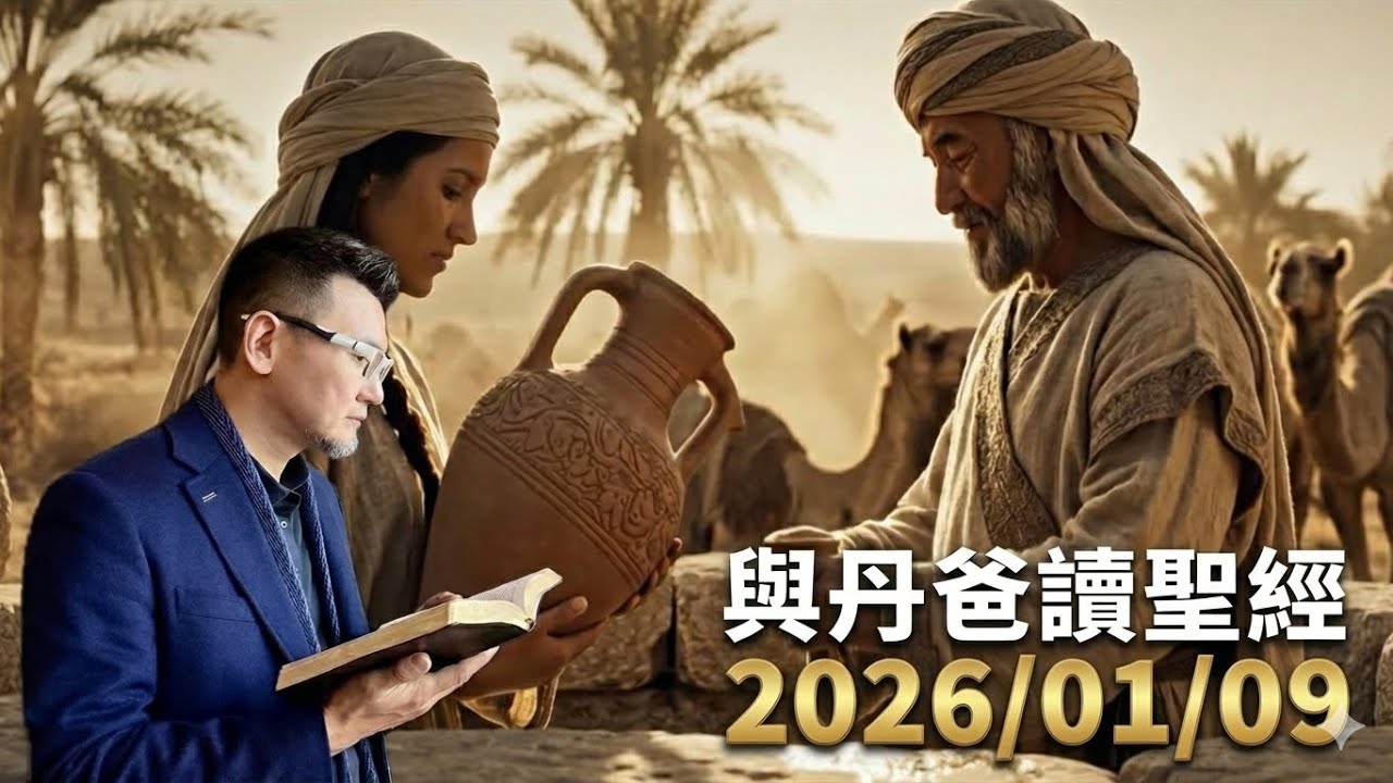 早晨與丹爸靈修讀經：2026年1月9日 - 創世紀23-24/馬太福音7/詩篇8
