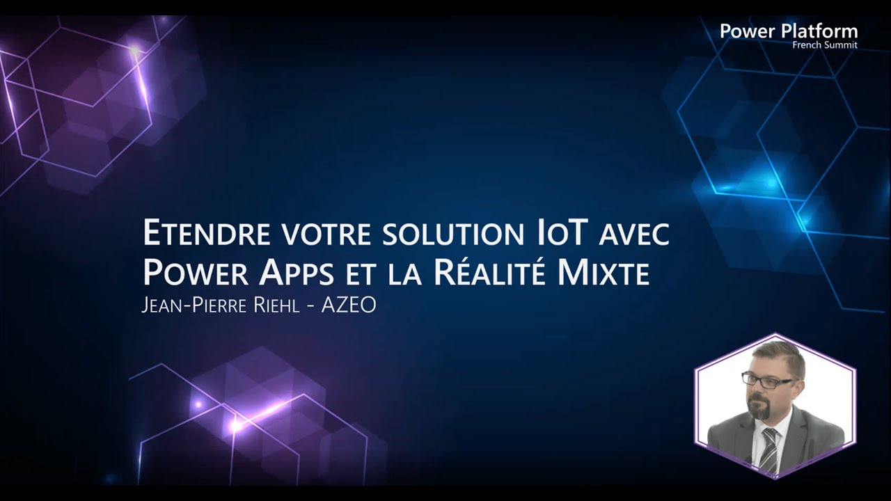 Etendre votre solution IoT avec Power Apps et la Réalité Mixte