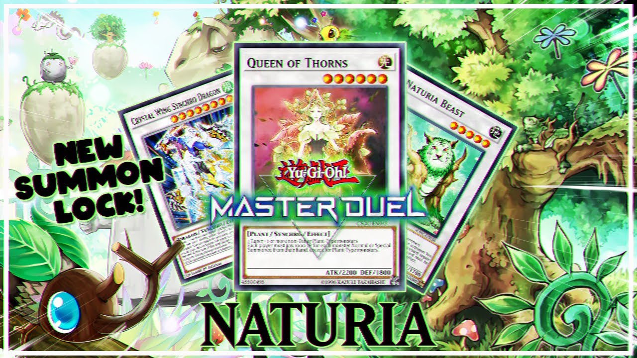 THE MOST ANNOYING NATURIA DECK IN MASTER DUEL! | Yu-Gi-Oh [Master Duel]