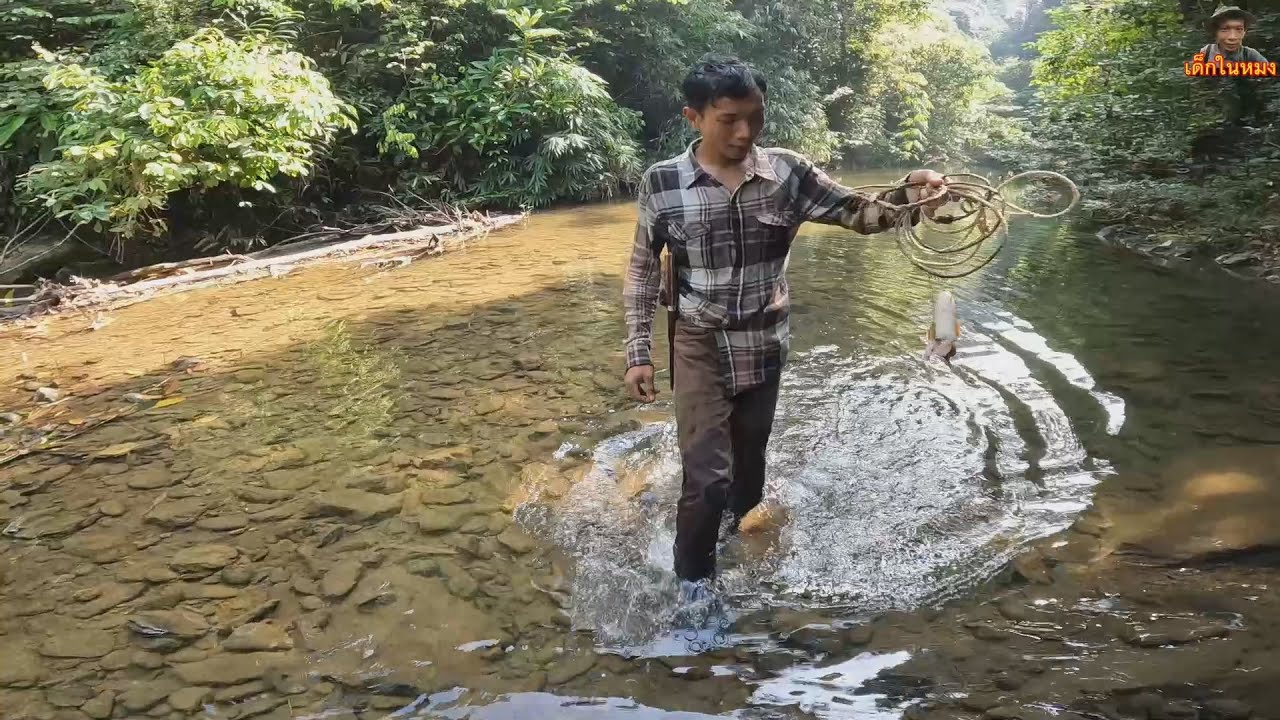 หาอาหาร เอาชีวิตรอดในป่าดิบลึก ป่าลับแล วันที่2 .ep.108.survive in the forest