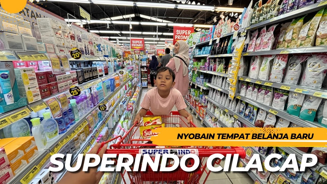 Belanja Bulanan di Superindo Cilacap : Ngeborong Pas Promo Diskon Tahun Baru