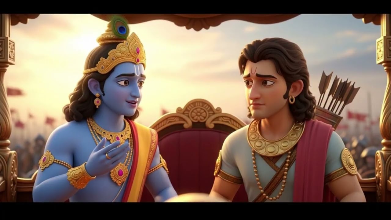 जब अर्जुन हार मानने वाले थे… तब श्रीकृष्ण ने क्या कहा? | Bhagavad Gita Motivation |