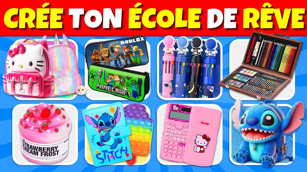 TU PRÉFÈRES...?  Spécial ÉDITION FOURNITURES SCOLAIRES 🎒✨📓