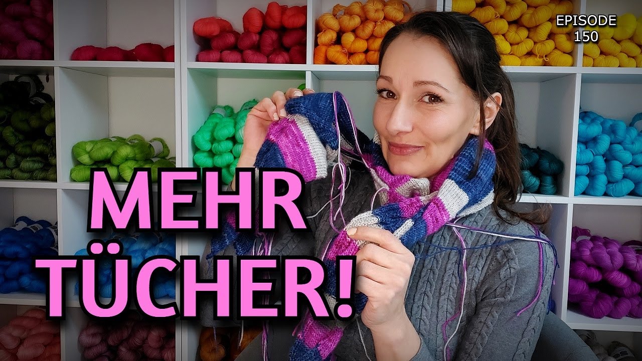 Welches Tuch packst DU dir auf die Nadeln?  - Schibot Garne Strickpodcast EP 150