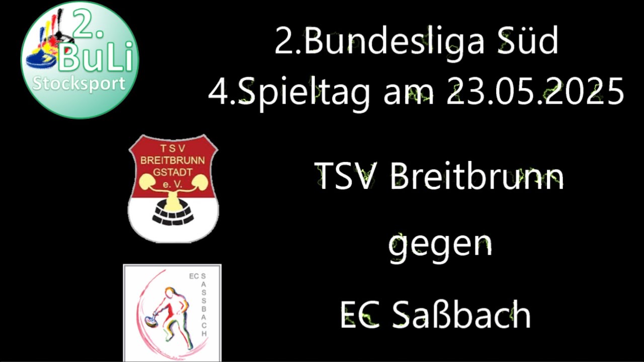 Stocksport 2.Buli Süd 2025 4.Spieltag - TSV Breitbrunn gegen EC Saßbach