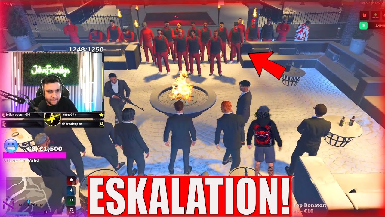 VORSTELLUNG ESKALIERT IN GTA 5 RP😱🤬| COLDRP HIGHLIGHTS #1