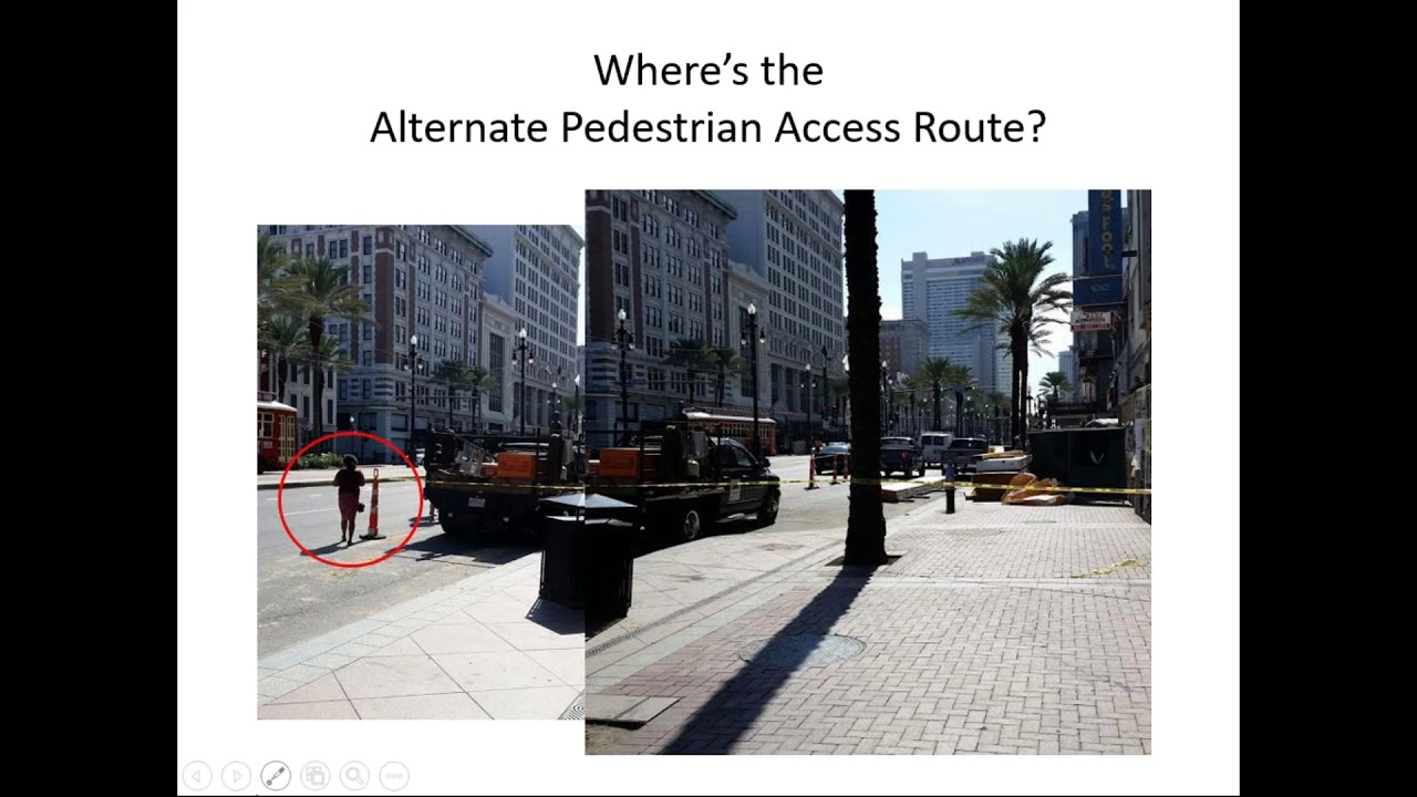 ADA in Temporary Traffic Control Webinar - Part 1