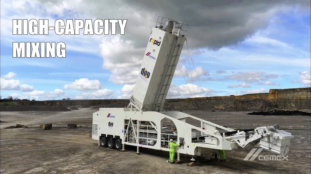 Roller Compacted Concrete Rapidmix Plant