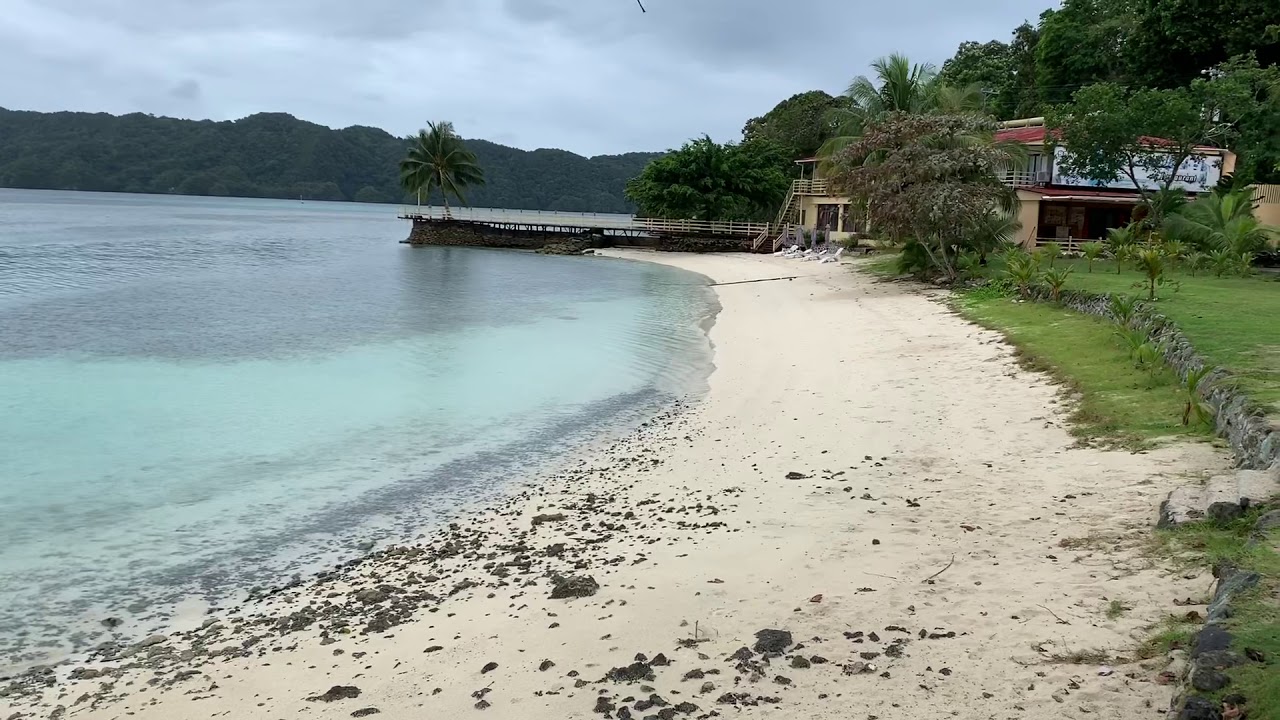 Walking around Koror In Palau