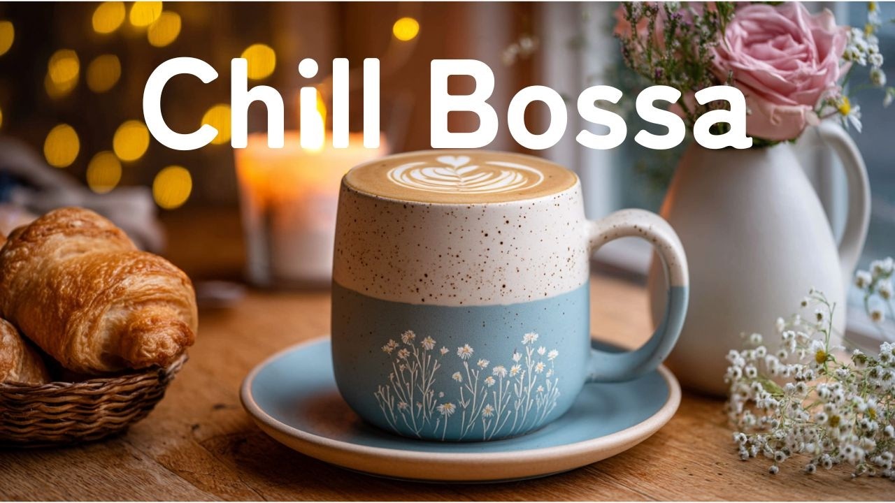 Escape to a Cozy Spring Cafe | Good Morning Bossa Nova Jazz to Focus