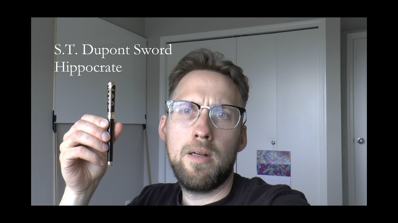 S T Dupont Sword Hippocrate Fountain Pen Review