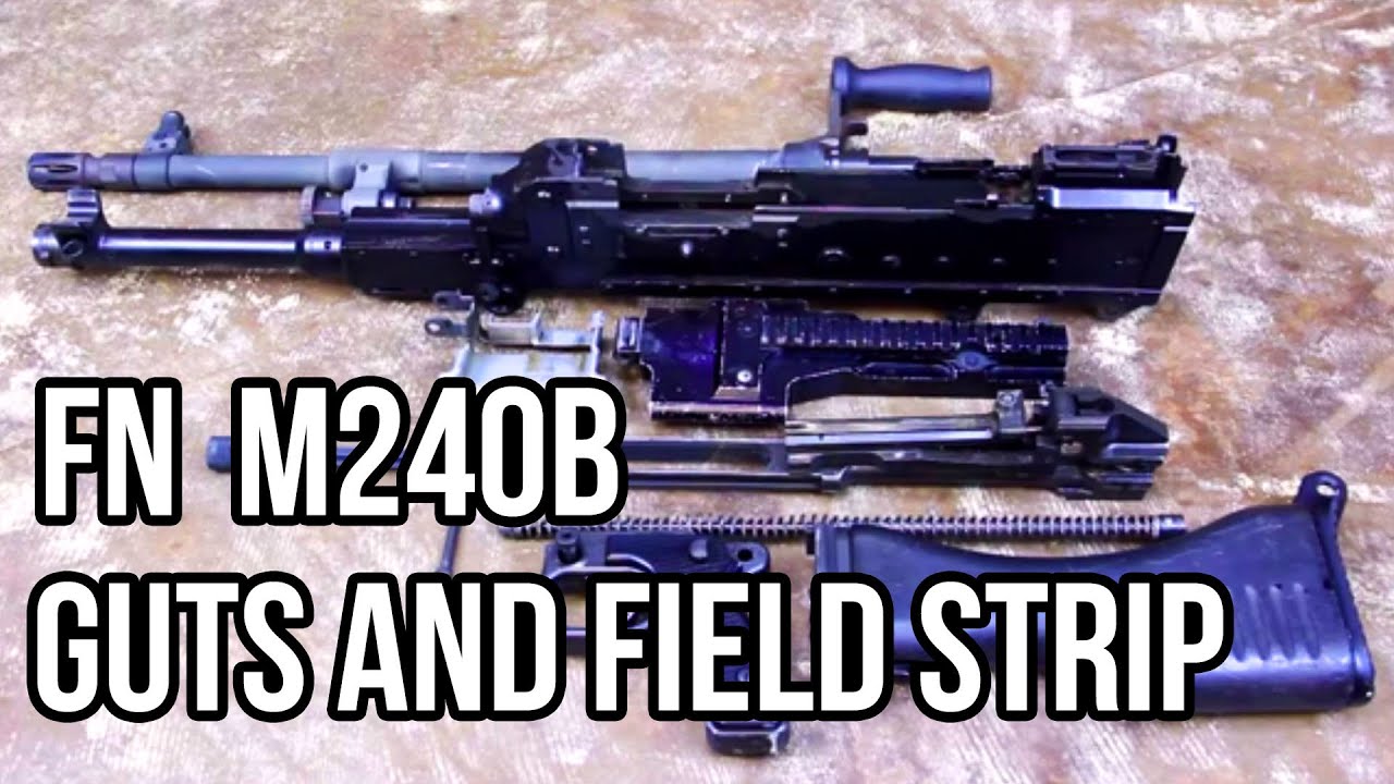 M240B Guts and Field Strip