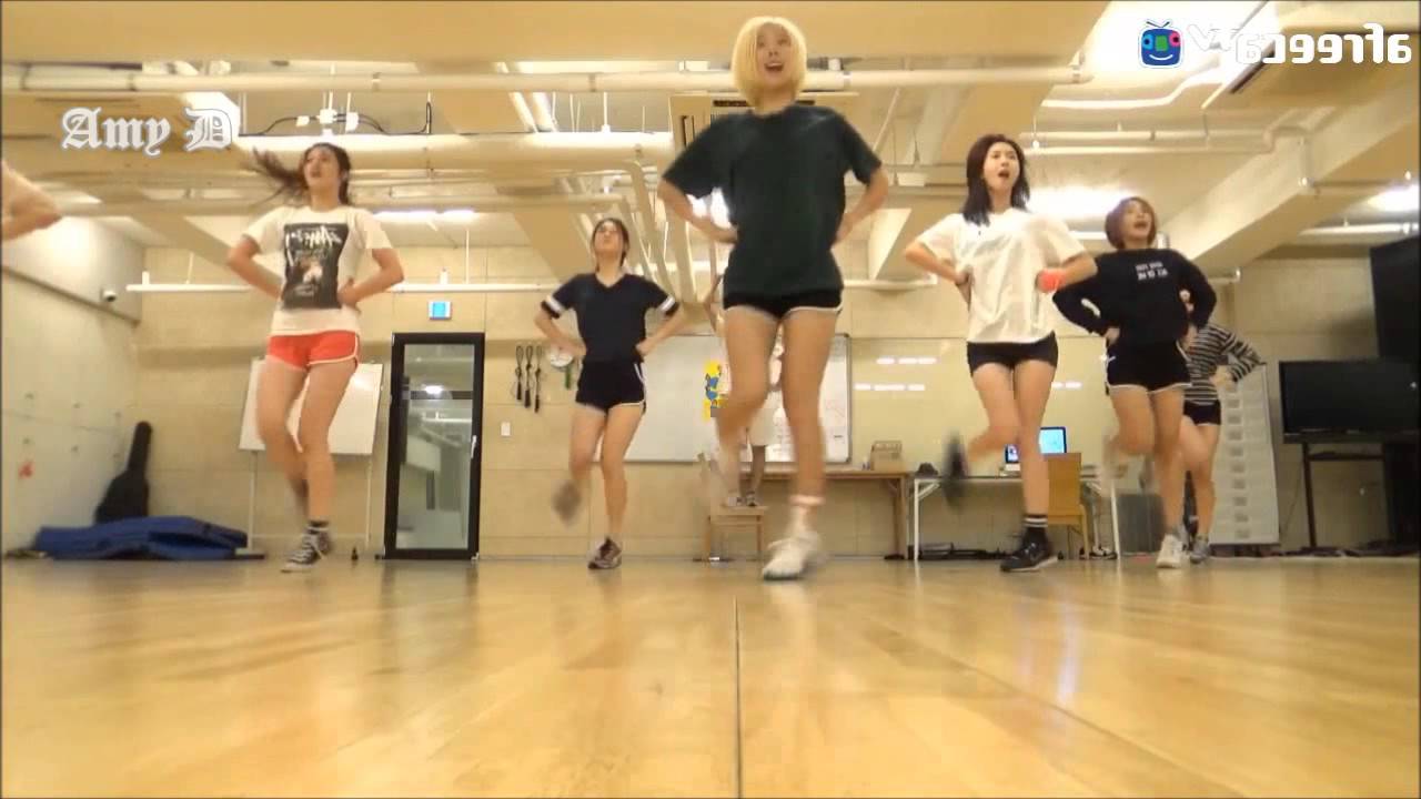 DIA 'Somehow' Mirrored Dance Practice