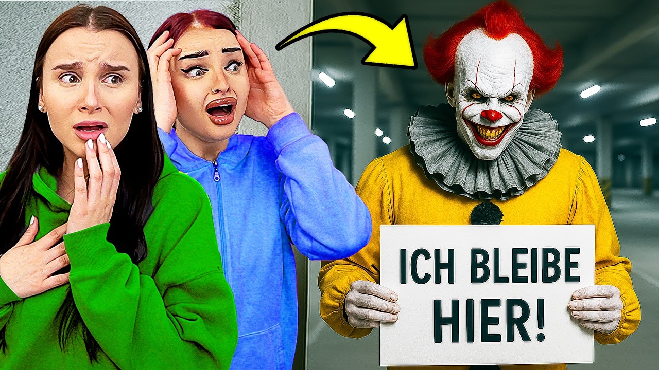 HORROR CLOWN will nicht gehen ! 🎈😰 (Hilfe) - Celina