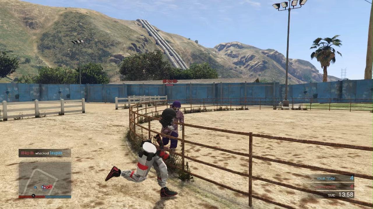 Gta 5 Ring Fight Part 2 (Im Gettin Back Up There)