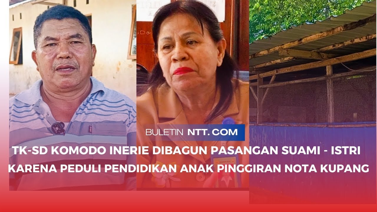 Peduli Pendidikan || Suami - Istri Bangun  Sekolah di Pinggiran Kota Kupang