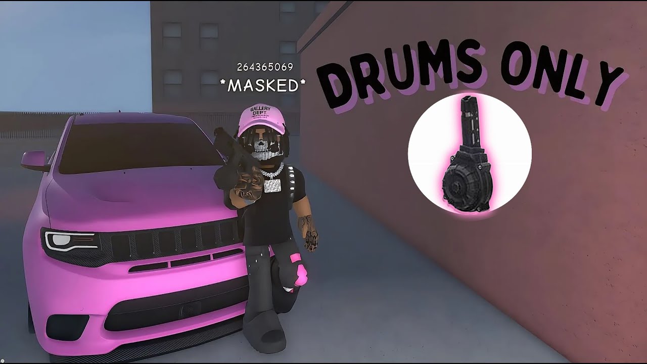 I CRASHED out with DRUMS Only in South Bronx The Trenches Roblox!