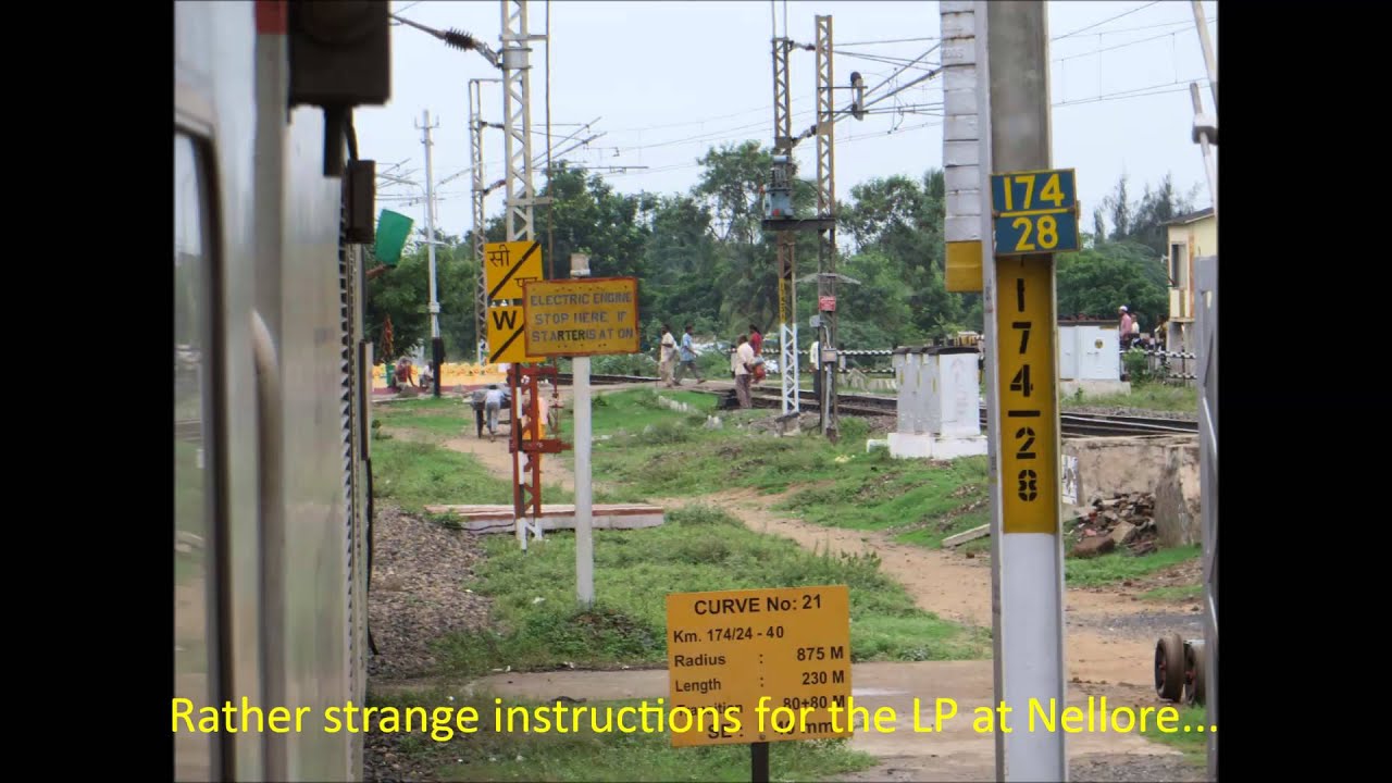 Chennai Rajdhani Express Full Journey Compilation I: Chennai-Vijayawada