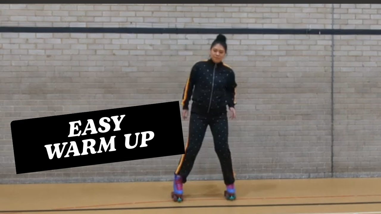 Roller Skate Dance Warm Up - follow along