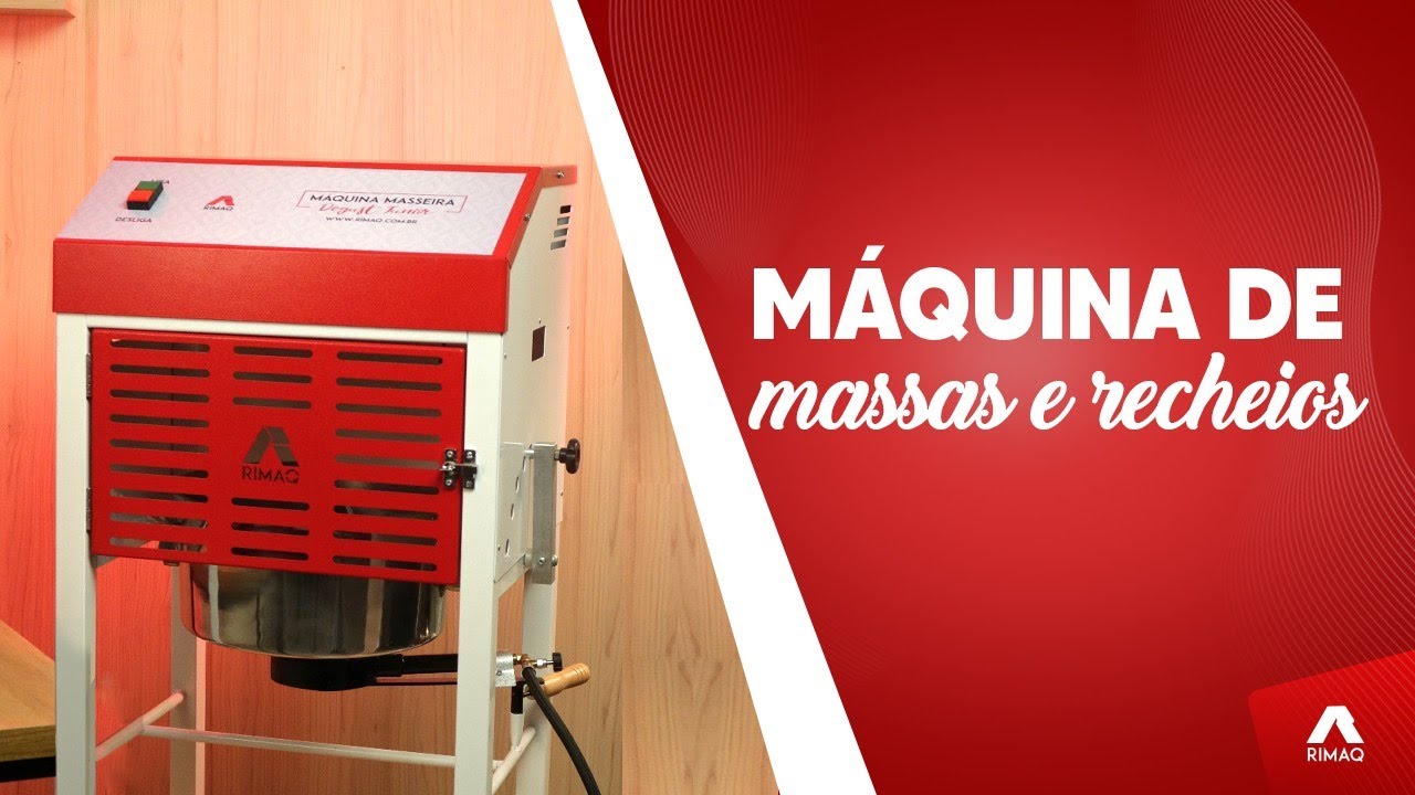 Máquina de fazer Massas e Recheios da RIMAQ