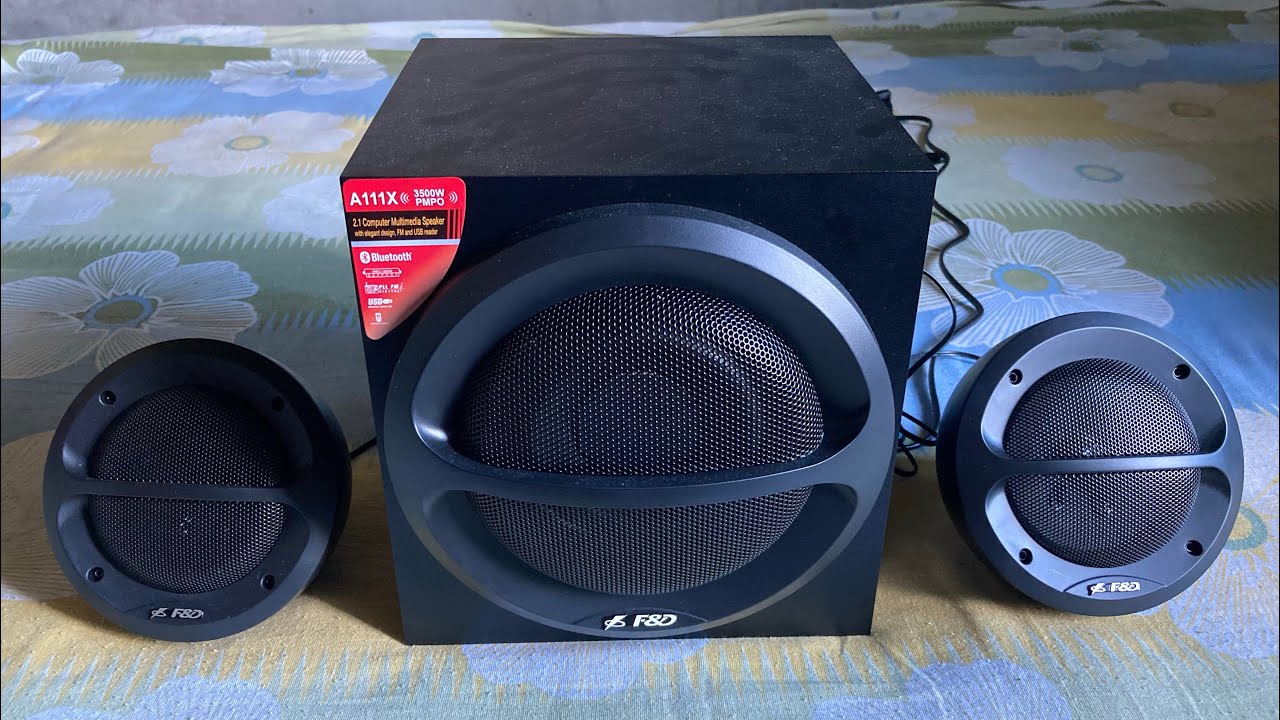 Unboxing of F&D A111X | My new 2.1 multimedia speaker | Miri Ventures