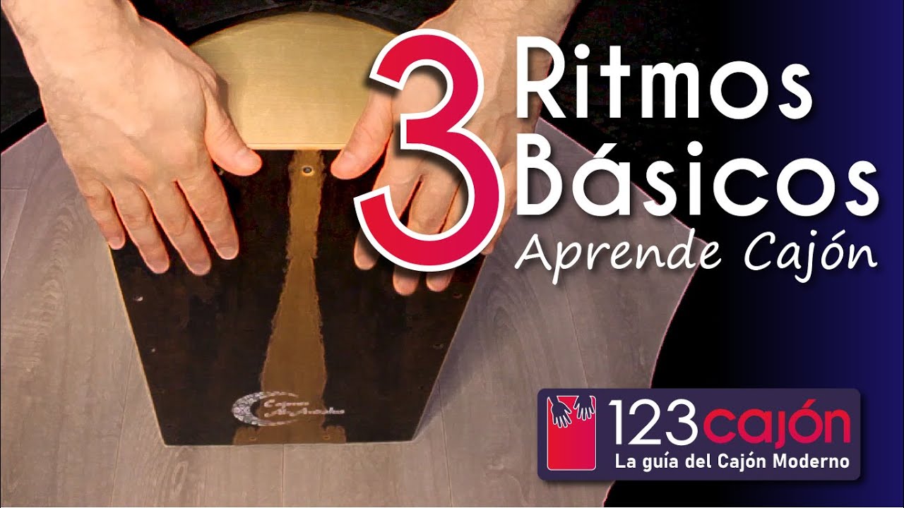 3 Ritmos para Cajón - SENCILLO Y RÁPIDO