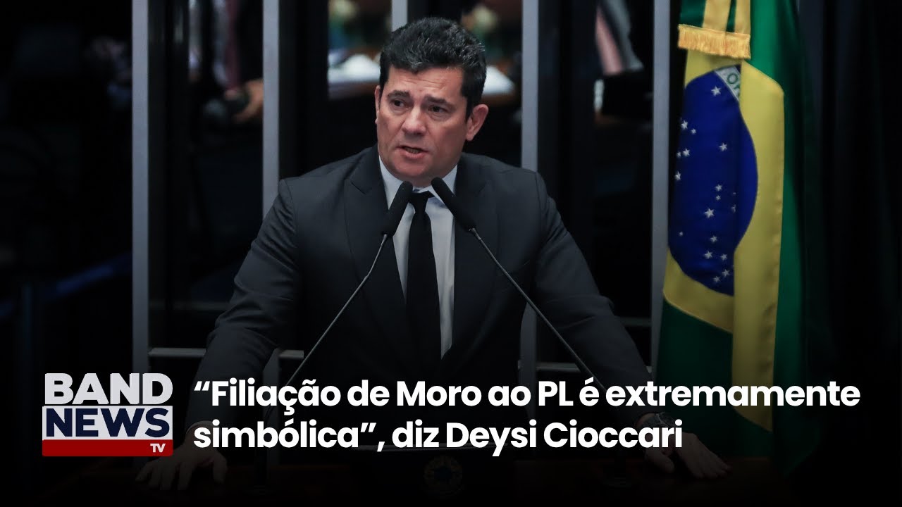 Xadrez eleitoral: Sergio Moro se filia ao PL | BandNews TV
