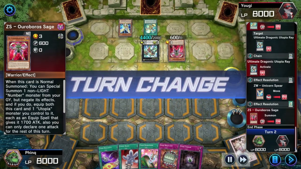 Average Yugioh Master Duel match