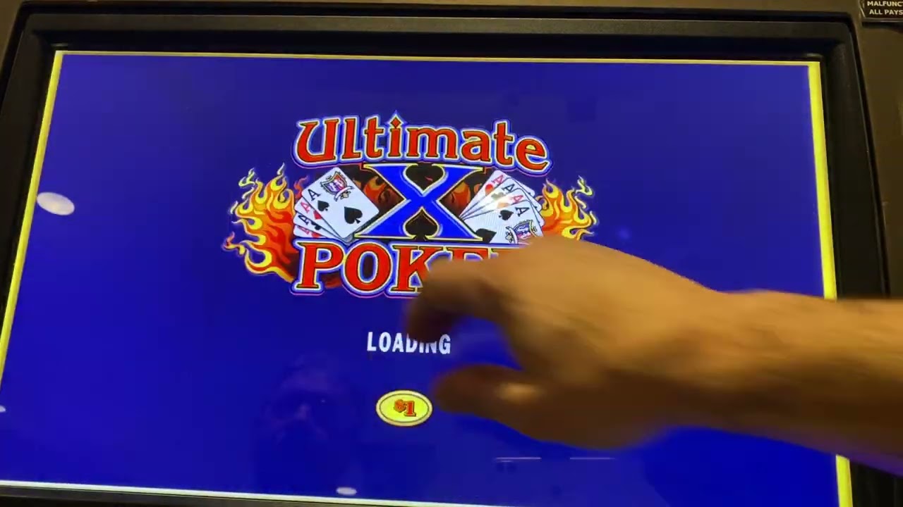 High limit video poker ultimate X