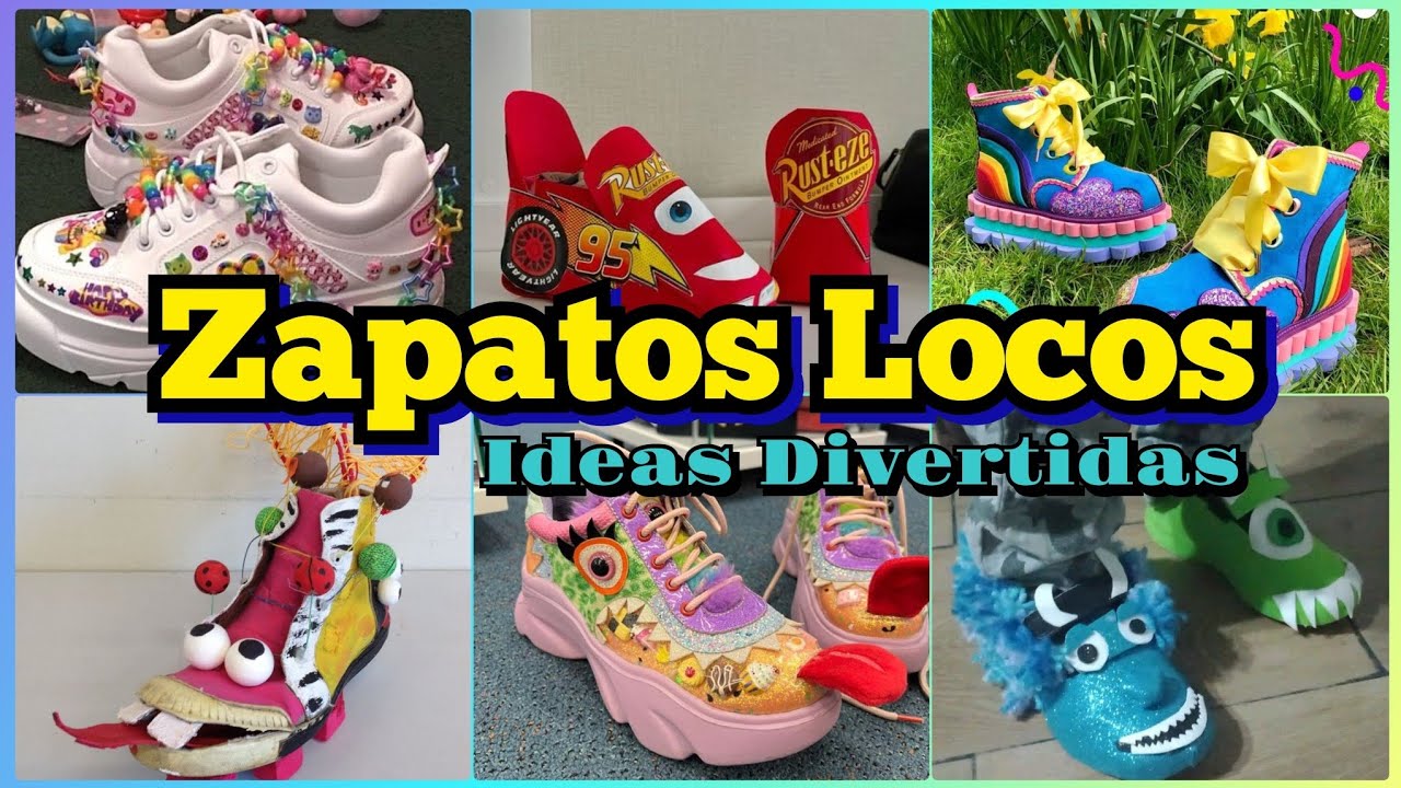 🚨 Ideas Creativas Zapatos Locos #manualidades #ideas 