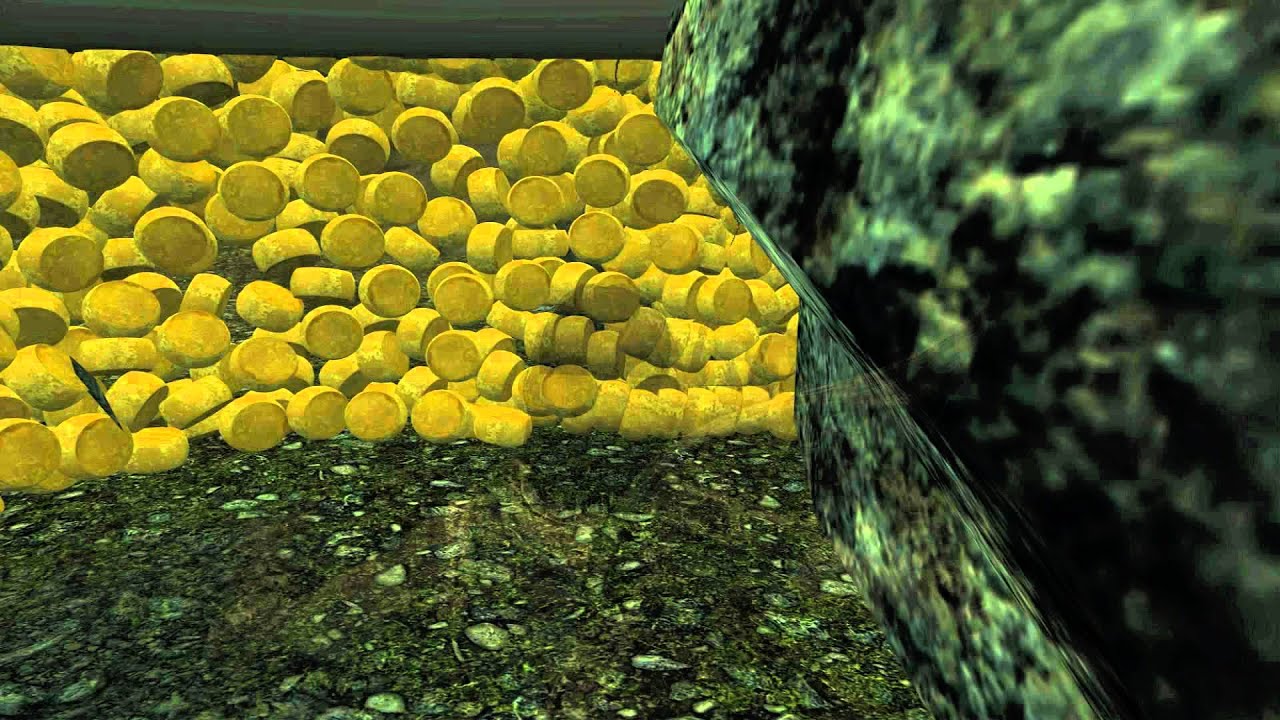 5,000 Cheese + Waterfall = Cheese for Everyone! -Skyrim