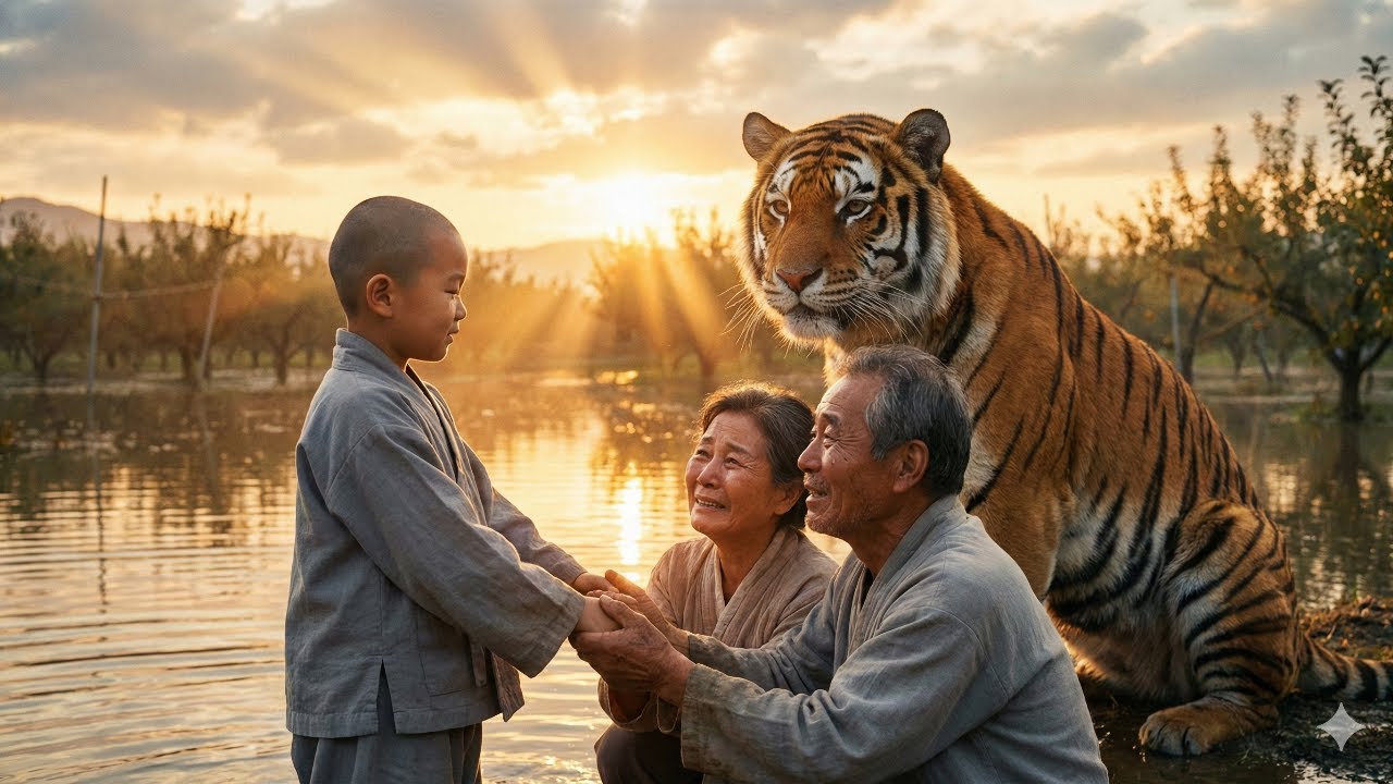 40년 과수원이 물에 잠긴 날 