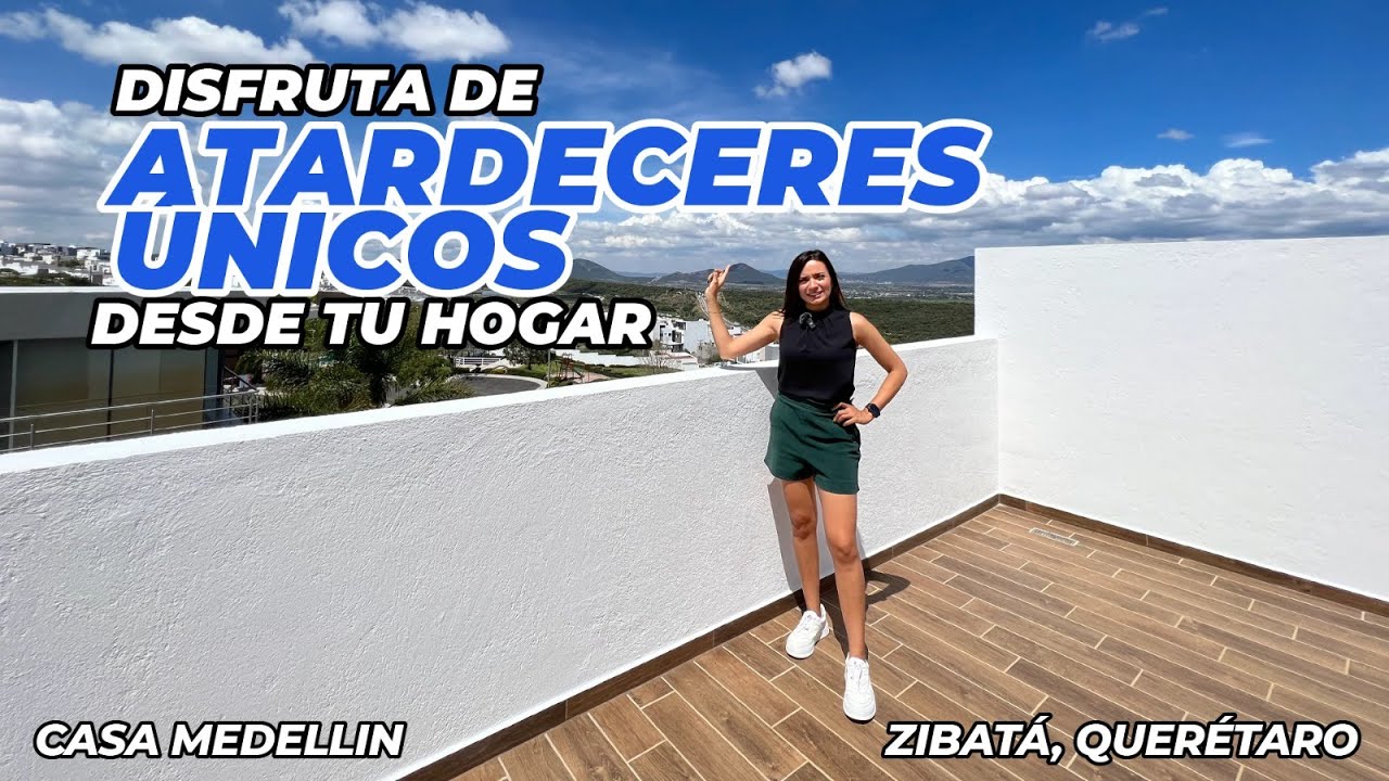 Atardeceres ÚNICOS desde TU HOGAR | Zibatá, Querétaro