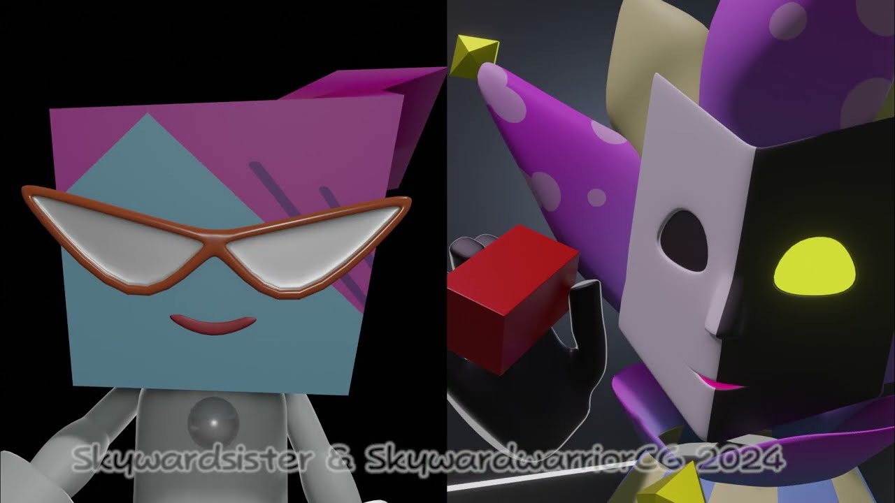 Super Paper Mario Animation- The Square Hole