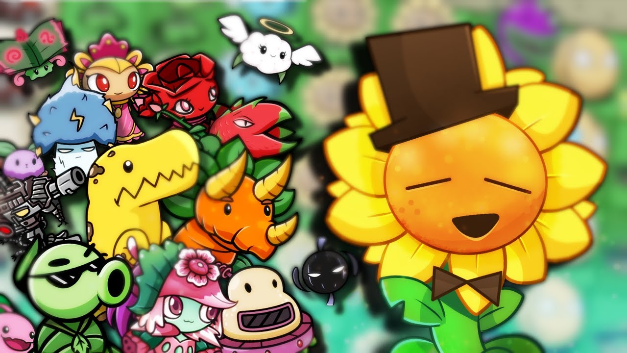 Ranking and Analyzing PVZ Beautiful Town's Plants (PVZ FAN-GAME)