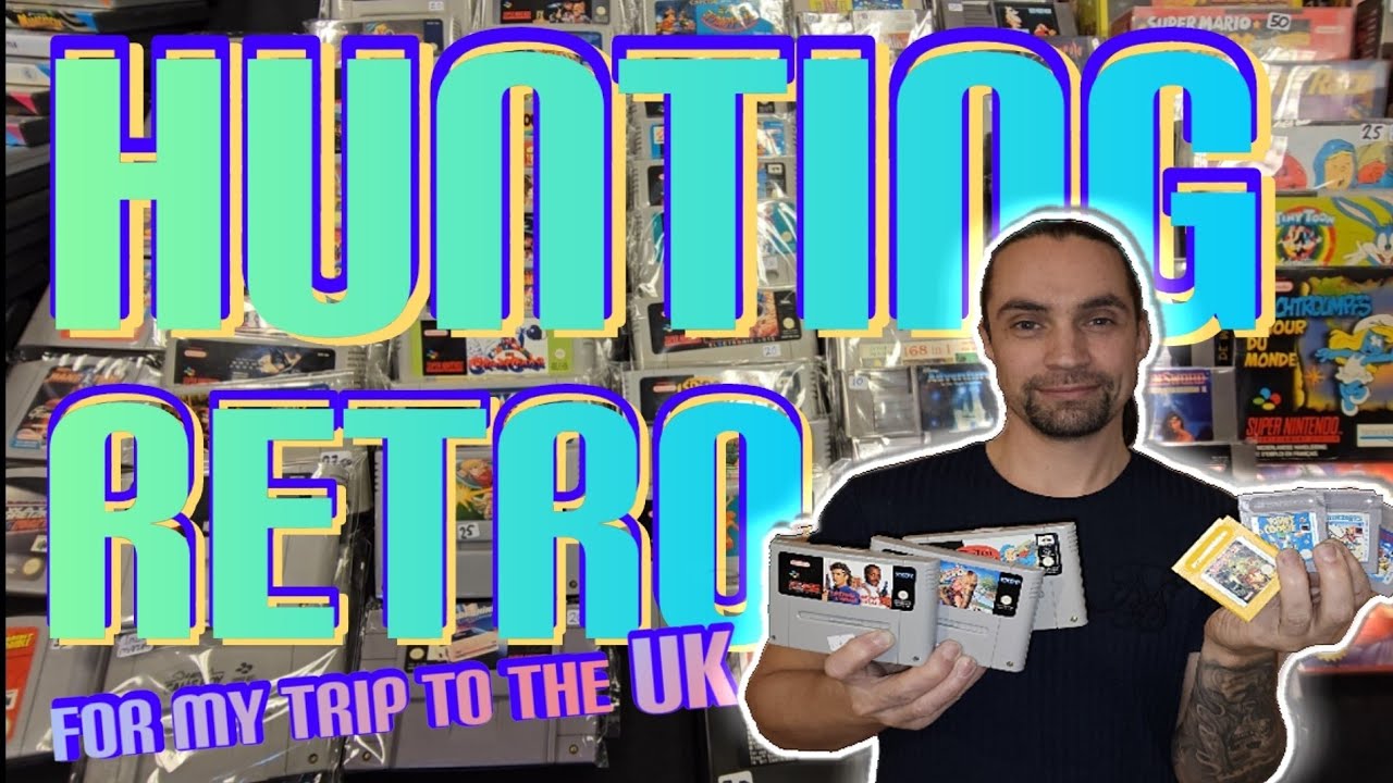 Collecting Gameboy & SNES for CEX UK (Retro Game Convention in Zwolle)