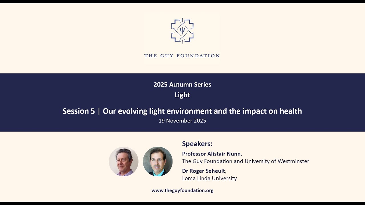 Roger Seheult (2025) Our evolving light environment and the impact on health