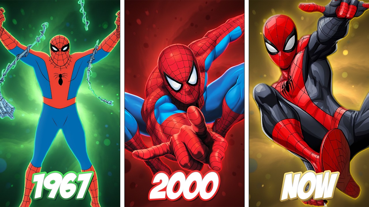 Every Spider-Man Suit Ever — From 1962 to Spider-Verse