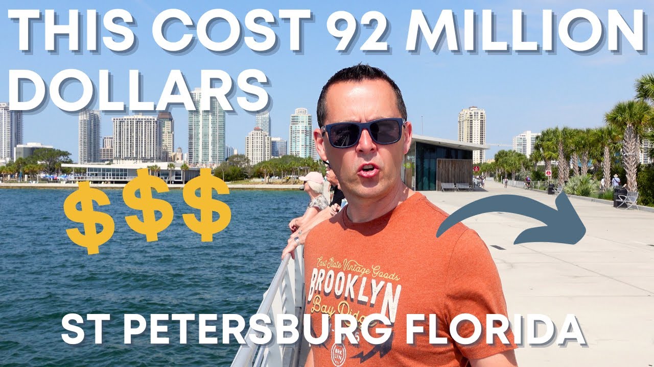 We visit a 92 million dollar pier in St Petersburg Florida | WALT DISNEY WORLD VLOGS