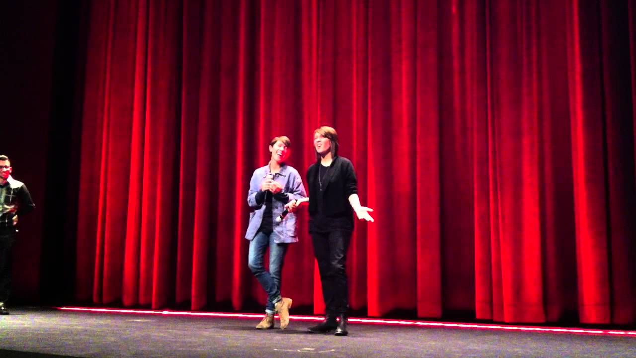 Sara's not as popular as Tegan. - Tiff. Bell Lightbox Get Along screening.