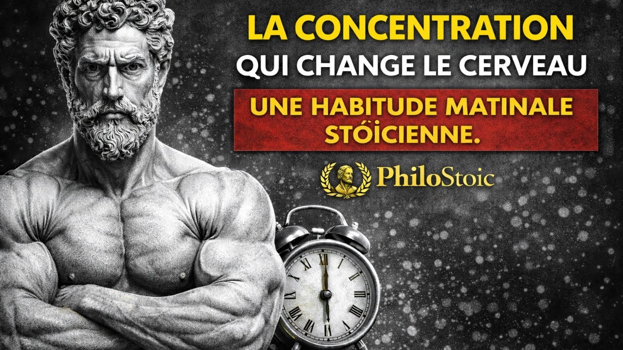 Comment se concentrer pour changer votre cerveau – Les secrets stoïciens du matin I Stoïcisme