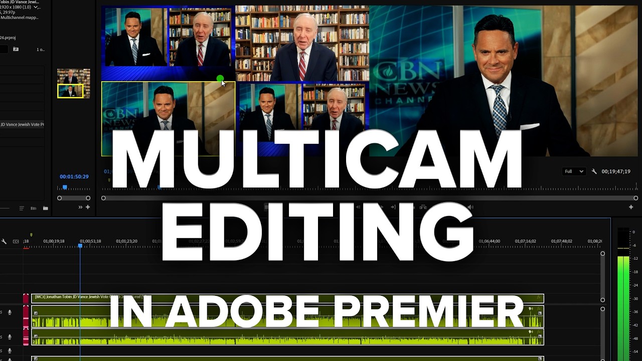 How to setup Multicam Editing in Adobe Premiere Pro