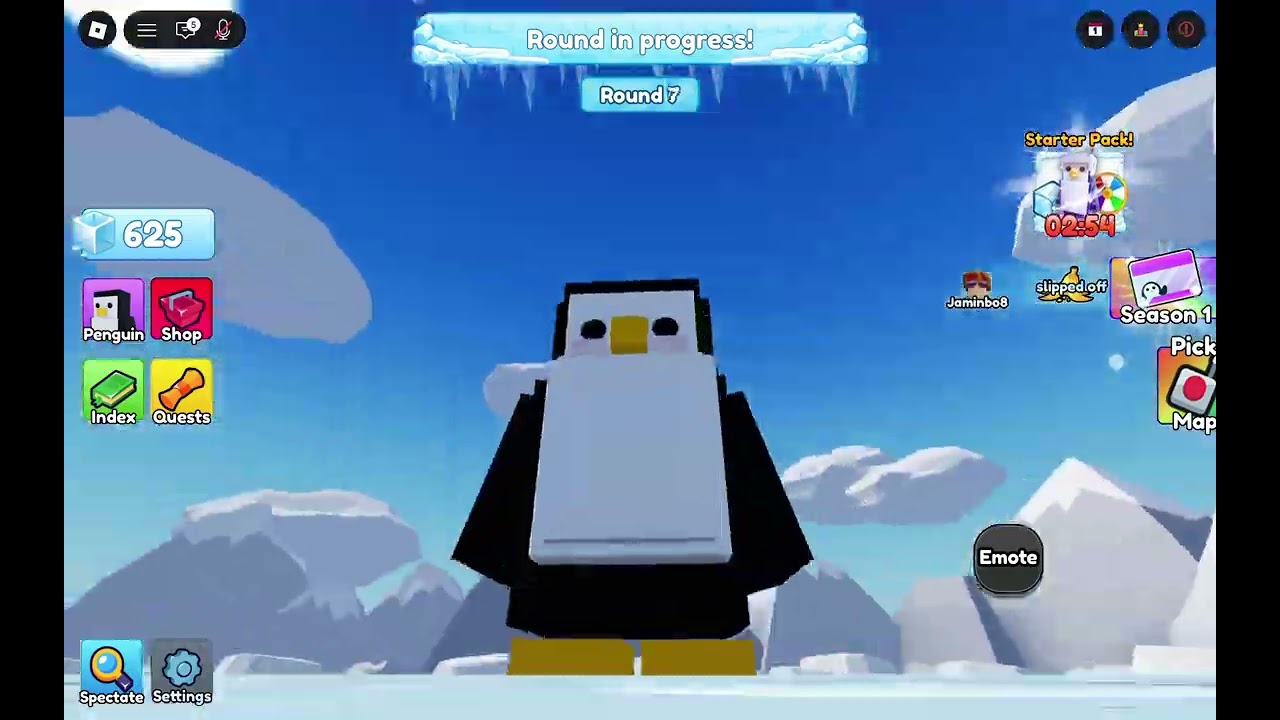 Penguin knockout /roblox/😜