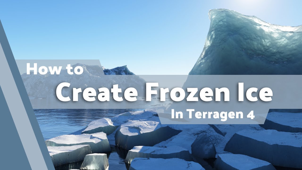 How To Create Ice in Terragen 4