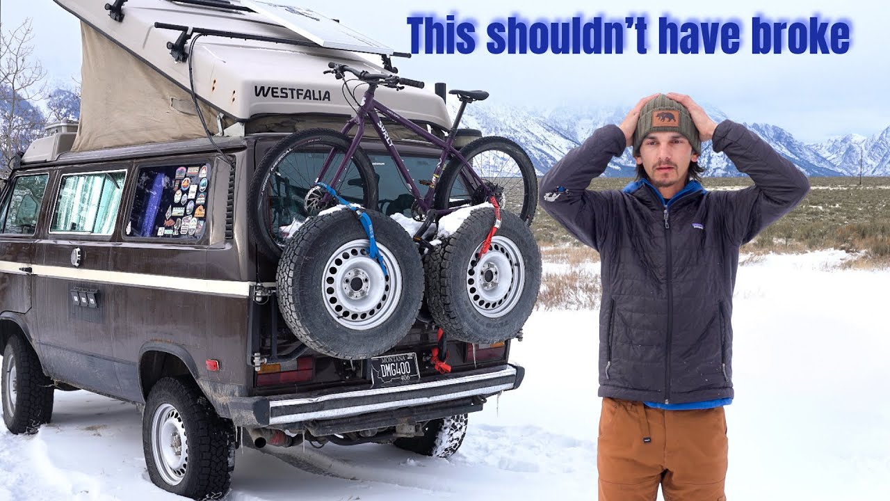 Snow Camping and my Van WON’T START