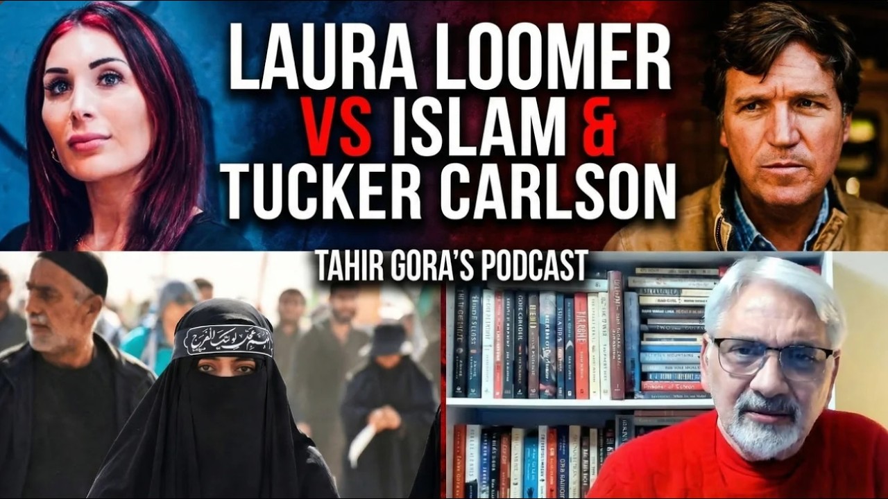 Laura apologizes to Indians not Islamists-Laura Loomer Vs Islam & Tucker Carlson-TahirGora's Podcast
