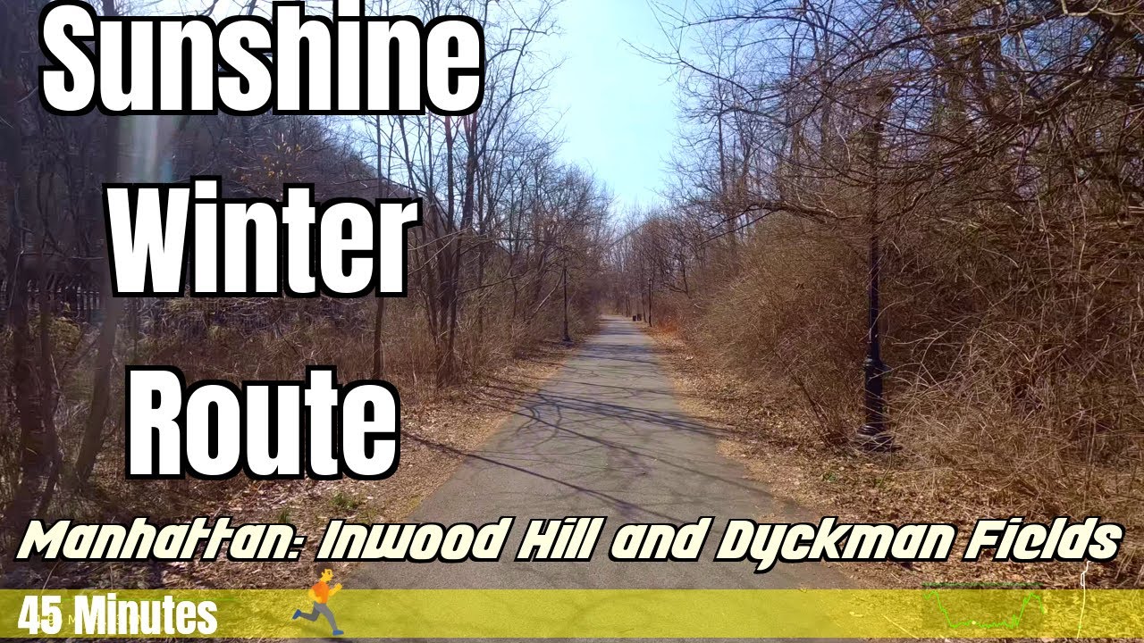 Winter Sunshine Run | Hudson Bridge to Dyckman Fields [352]