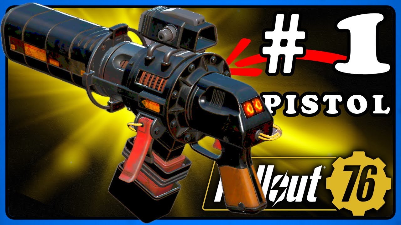 Fallout 76: Gauss Pistol - The Best Pistol & Poor Alien Blaster.