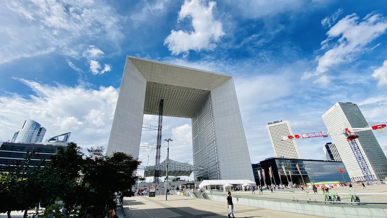 Grande Arche de la D&eacute;fense 2022 #travelfrance #ladefense #paris