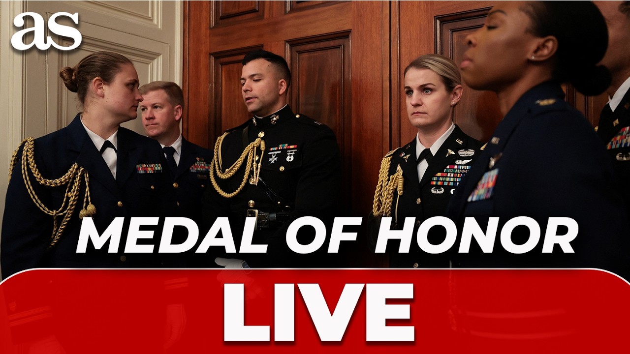 LIVE: TRUMP honors U.S. heroes With MEDAL OF HONOR amid IRAN CONFLICT